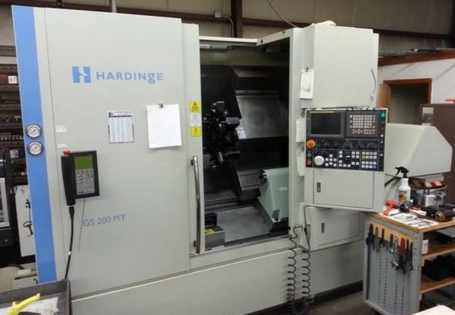 Hardinge gs200 กัดชิ้นงานตามแบบ CNC Lathe